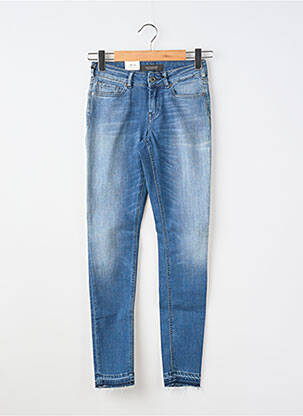 Jeans coupe slim stretch taille normale bleu SCOTCH & SODA femme