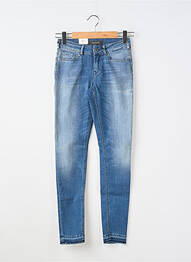 Jeans coupe slim stretch taille normale bleu SCOTCH & SODA femme