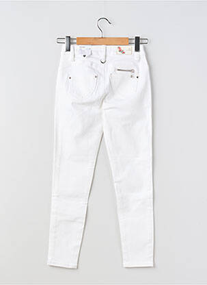 Pantalon slim stretch taille normale blanc FREEMAN T.PORTER femme