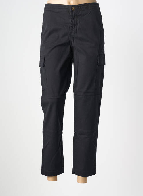Pantalon chino tissage popeline taille normale noir FIVE femme