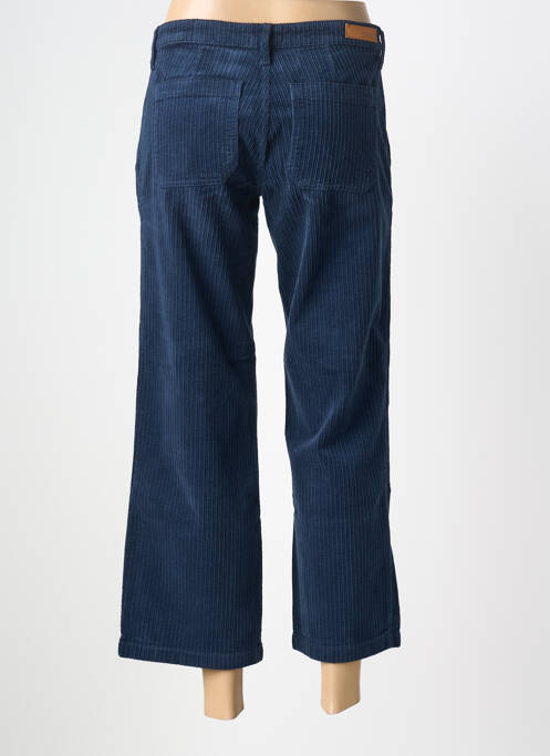 Pantalon 7/8 stretch taille normale bleu HAPPY femme