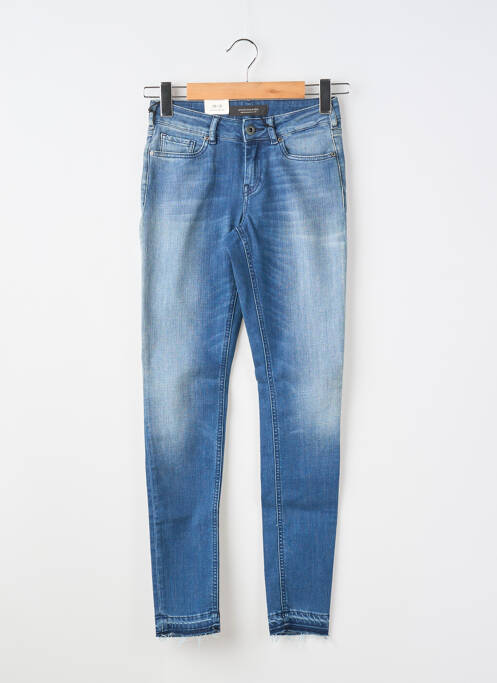 Jeans coupe slim stretch taille normale bleu SCOTCH & SODA femme