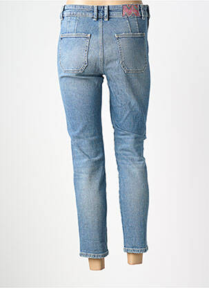 Jeans coupe slim stretch taille haute bleu FREEMAN T.PORTER femme