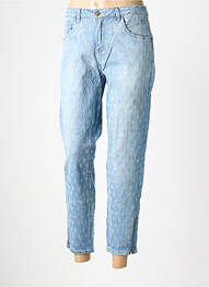 Jeans coupe slim stretch taille normale bleu CREAM femme