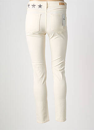 Jeans skinny taille normale taille normale beige FIVE femme