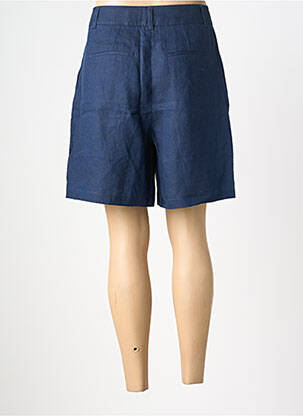 Short taille à pinces taille haute bleu ESTHEME femme