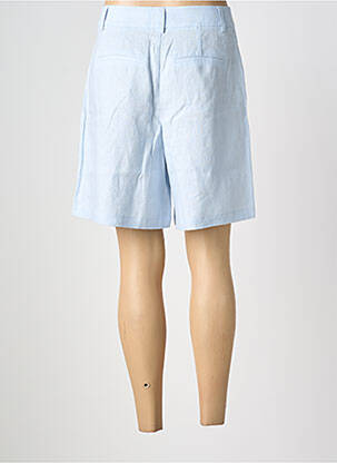 Short taille à pinces taille haute bleu clair ESTHEME femme