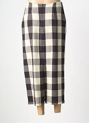 Jupe longue fermeture zippée au dos noir INDI & COLD femme