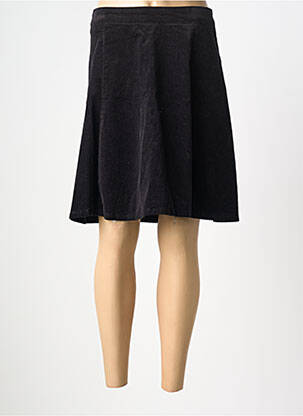Jupe mi-longue taille à pinces noir FABIENNE CHAPOT femme