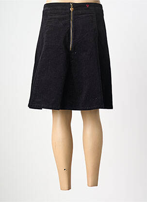 Jupe mi-longue taille à pinces noir FABIENNE CHAPOT femme