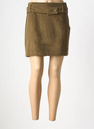 Jupe courte coupe droite vert AMERICAN VINTAGE femme