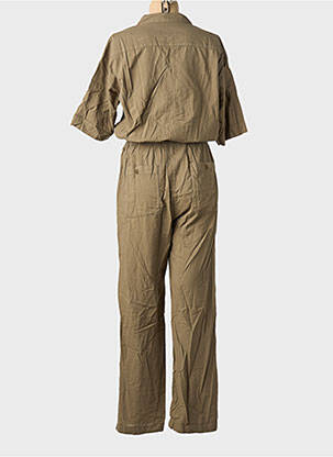 Combi-pantalon poches manches courtes vert HARTFORD femme