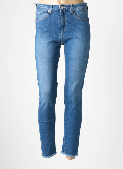 Jeans coupe slim stretch taille normale bleu DENIM STUDIO femme