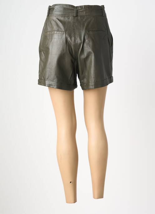 Short taille à pinces taille normale vert LA PETITE ETOILE femme