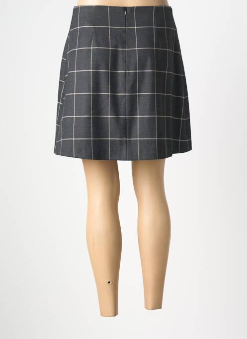Jupe courte coupe évasée gris KOCCA femme