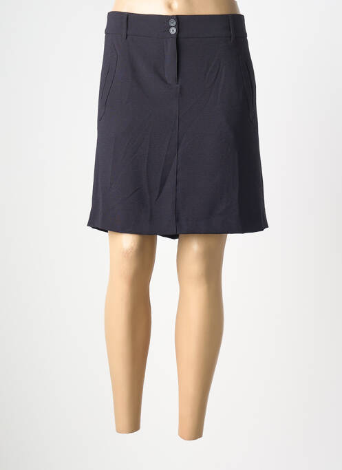 Jupe courte poches bleu HARTFORD femme