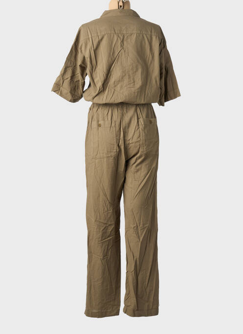 Combi-pantalon poches manches courtes vert HARTFORD femme