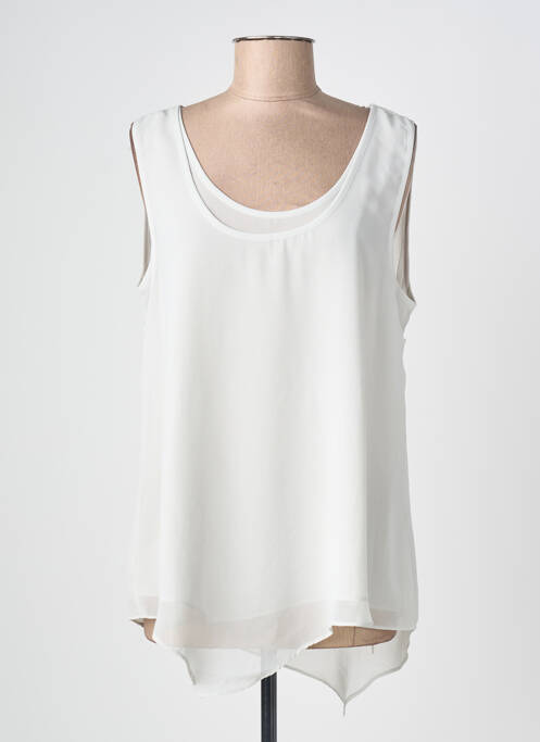 Top sans manche sans manche vert YAYA femme