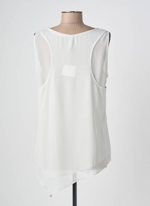 Top sans manche sans manche vert YAYA femme