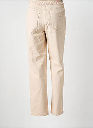 Jeans coupe slim tissage brut taille normale beige PEPE JEANS femme