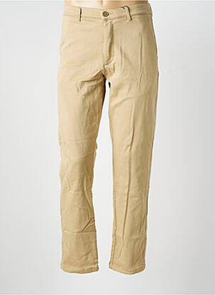 Pantalon chino stretch taille normale beige PEPE JEANS homme