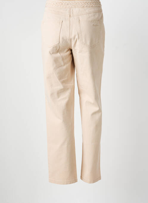 Jeans coupe slim tissage brut taille normale beige PEPE JEANS femme