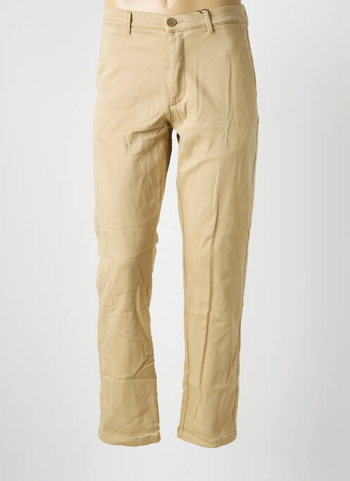Pantalon chino stretch taille normale beige PEPE JEANS homme