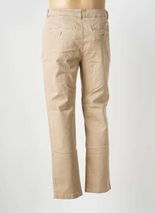 Pantalon chino tissage popeline taille normale beige OXBOW homme