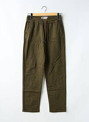 Pantalon slim tissage popeline taille normale vert LEE COOPER homme