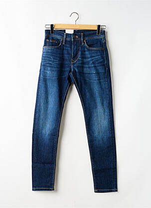 Jeans coupe slim tissage brut taille normale bleu PEPE JEANS homme