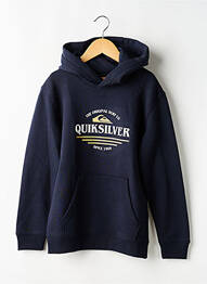 Sweat-shirt à capuche stretch manches longues bleu QUIKSILVER garcon