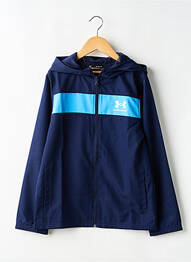 Veste casual poches bleu UNDER ARMOUR garcon