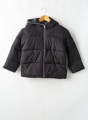 Doudoune poches a capuche noir ROXY GIRL fille