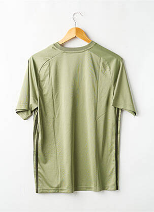 T-shirt stretch manches courtes vert ADIDAS garçon