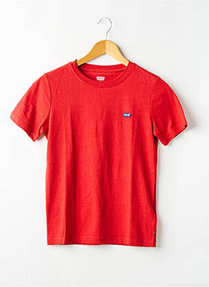 T-shirt stretch manches courtes rouge LEVIS garcon