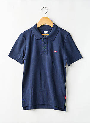 Polo stretch manches courtes bleu LEVI'S garçon