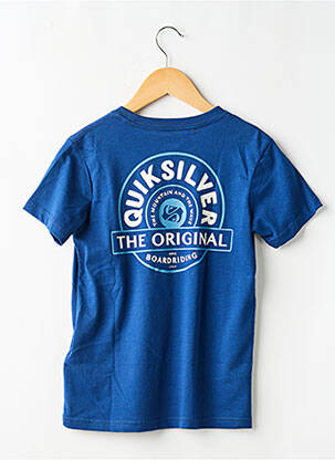 T-shirt stretch manches courtes bleu QUIKSILVER garçon