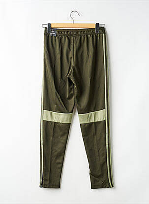Jogging stretch taille élastique vert ADIDAS garçon