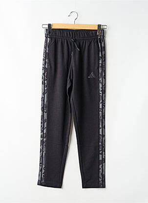 Jogging slim taille élastique noir ADIDAS fille