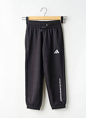 Jogging stretch taille élastique noir ADIDAS garçon