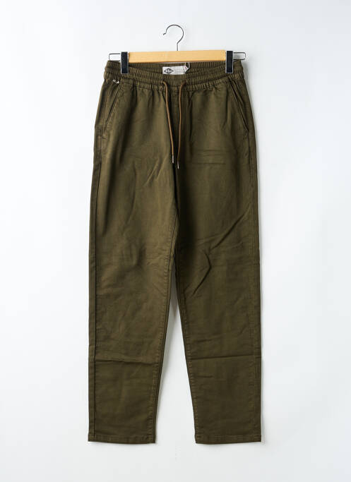 Pantalon slim tissage popeline taille normale vert LEE COOPER homme