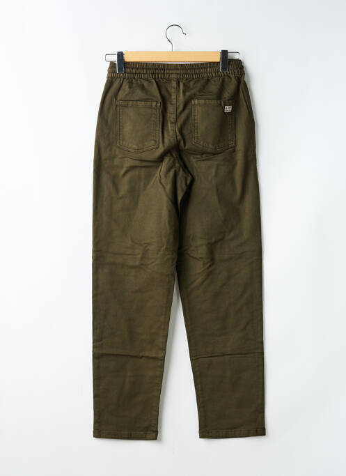 Pantalon slim tissage popeline taille normale vert LEE COOPER homme