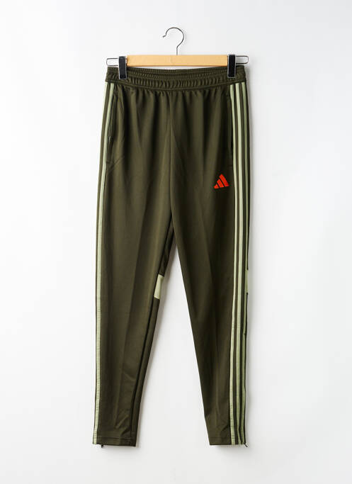 Jogging broderie galons latéraux taille normale vert ADIDAS homme