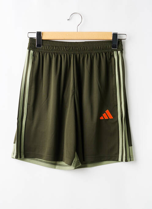 Short fermeture liens à nouer taille normale vert ADIDAS homme