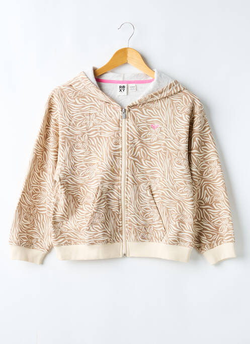 Veste casual poches beige ROXY GIRL fille