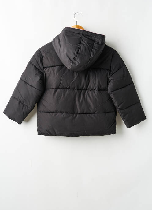 Doudoune tissage enduit a capuche noir ROXY GIRL fille