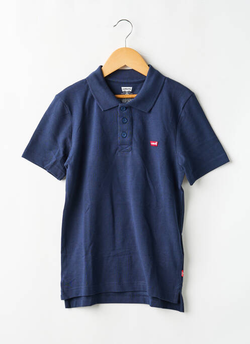 Polo stretch manches courtes bleu LEVIS garcon