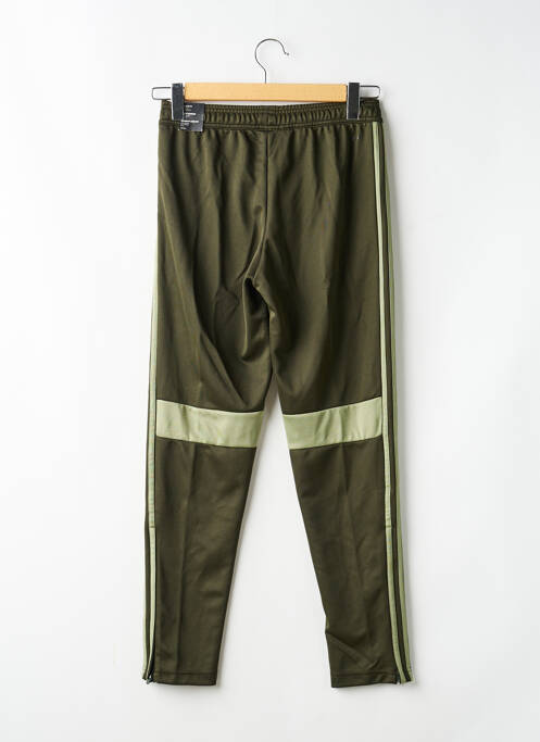 Jogging stretch taille élastique vert ADIDAS garcon