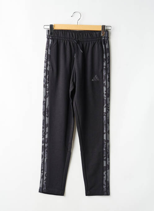 Jogging stretch taille élastique noir ADIDAS fille