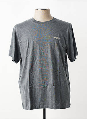 T-shirt stretch manches courtes gris PEPE JEANS homme
